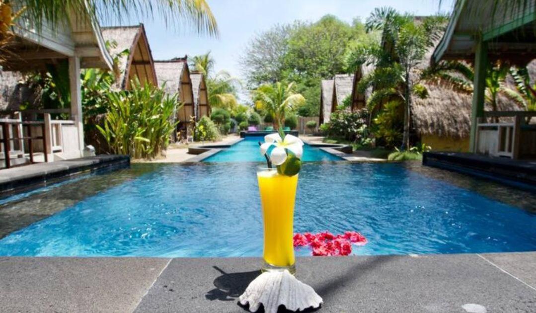 Youpy Bungalows Gili Air Kültér fotó