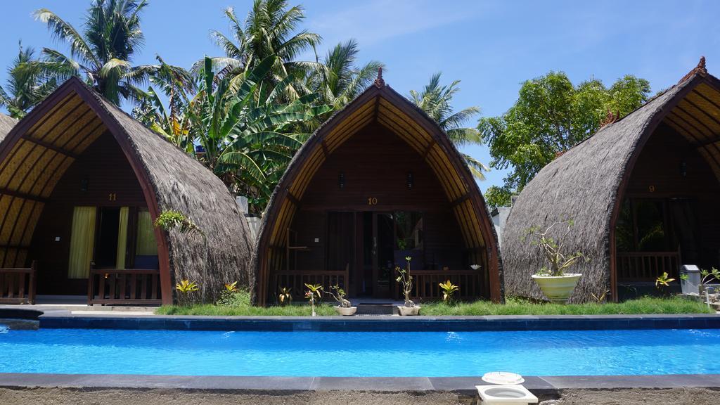 Youpy Bungalows Gili Air Kültér fotó