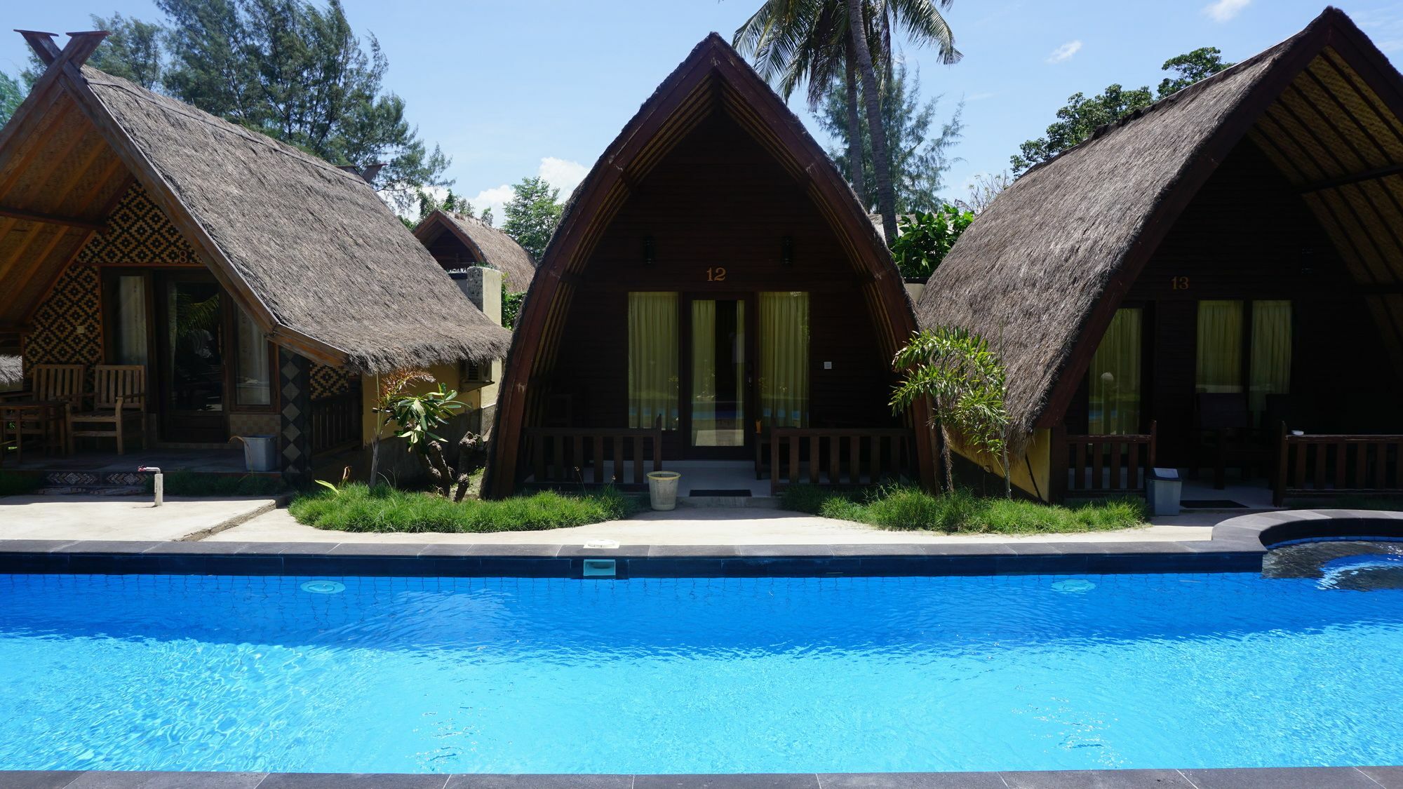 Youpy Bungalows Gili Air Kültér fotó