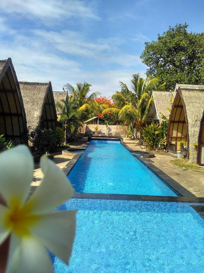 Youpy Bungalows Gili Air Kültér fotó